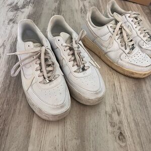 Nike Air Force 1 Shoes - 2 pairs different styles